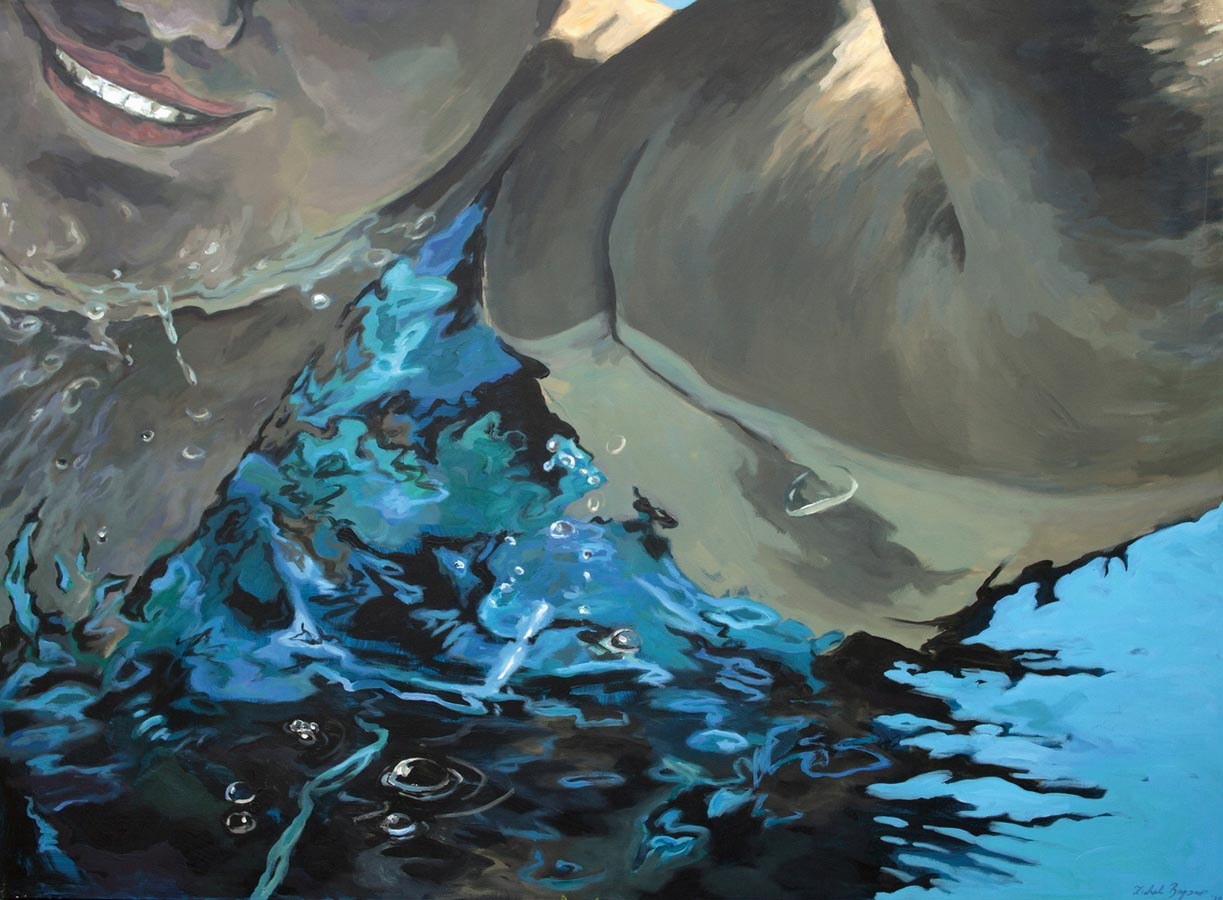 İsimsiz- Untitled, 2010, Tuval üzerine yağlıboya- Oil on canvas, 140x190 cm